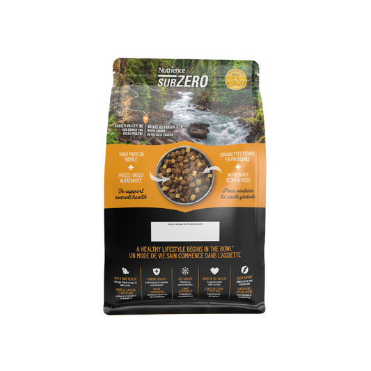 NUTRIENCE SUBZERO DOG FRASER VALLEY 4.5KG FECHA CORTA 01.07.2026