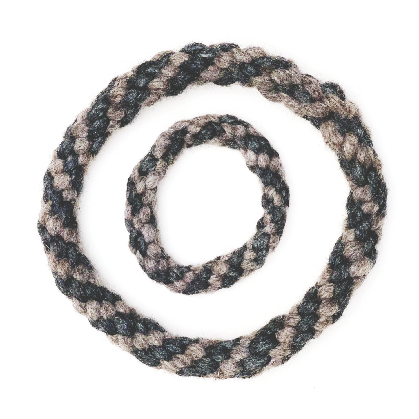 Dharma Dog Karma Cat Aro De Cuerda Natural/Gris