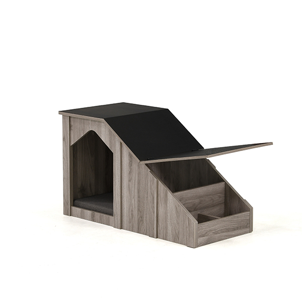 Sauder Pet Home Casa Para Perros Rufus Con Rampa