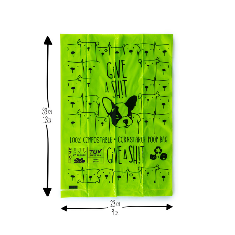 Give A Sh!T Bolsas Compostables - Caja De 240 Unidades