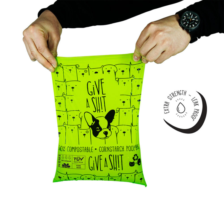 Give A Sh!T Bolsas Compostables - Caja De 240 Unidades