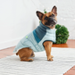 GF PET CHAQUETA RETRO PUFFER LIGHT BLUE 2XL