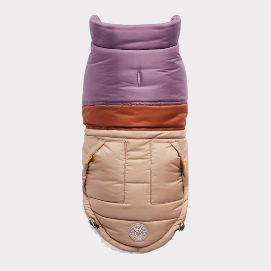 GF PET CHAQUETA RETRO PUFFER SAND 3XL