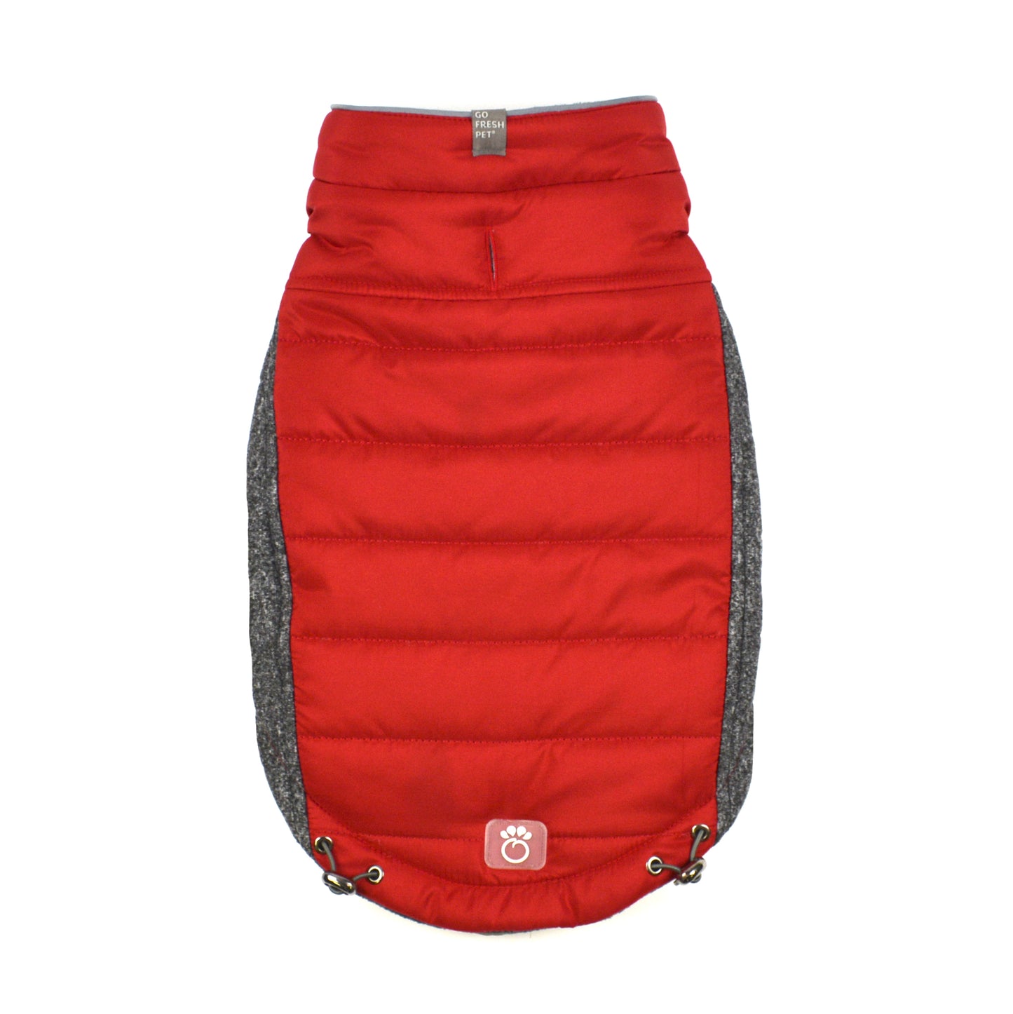 GFPET CHAQUETA ORFORD ROJO GRIS XS