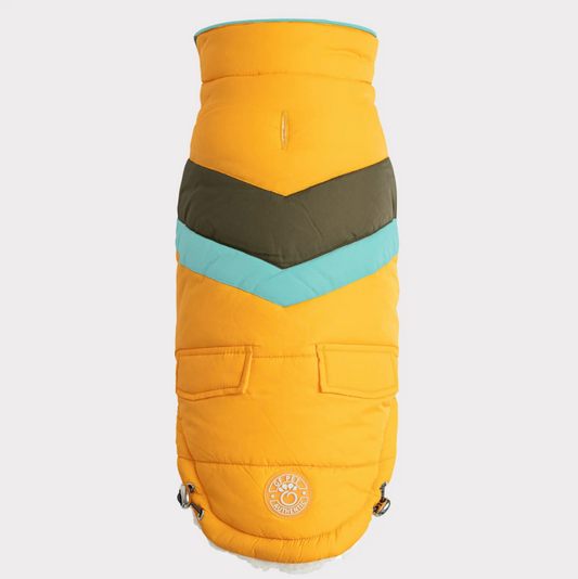 GF PET CHAQUETA ALPINE PUFFER AMARILLO S