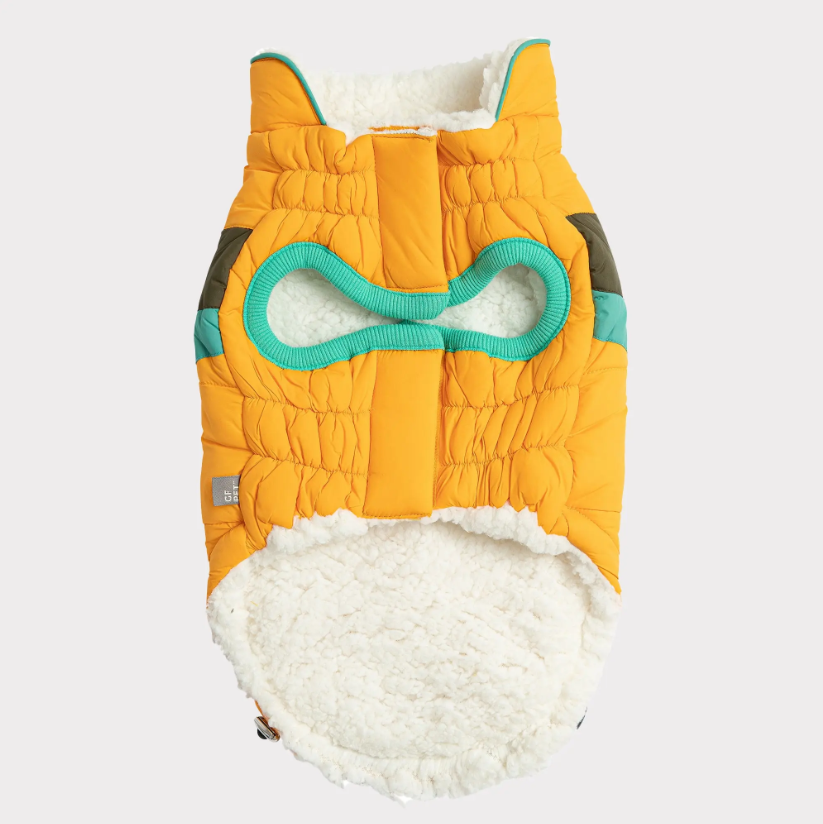 GF PET CHAQUETA ALPINE PUFFER AMARILLO S