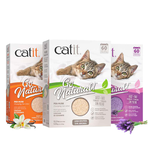 Arena para Gatos Catit de Cáscara de Guisante Ecológica - 2da Selección