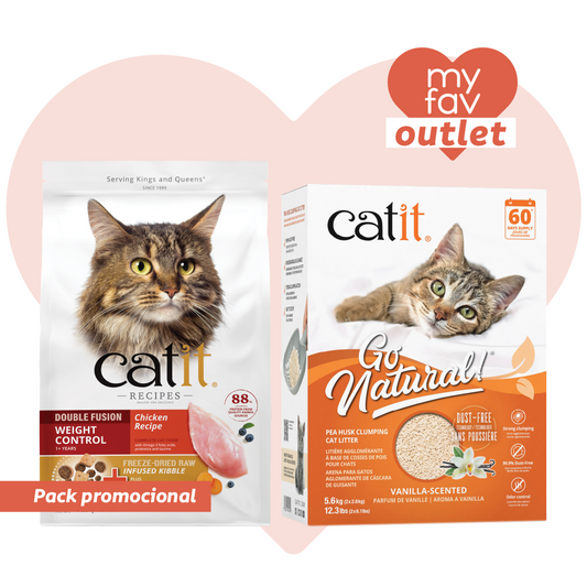 KIT Go Natural Vainilla + Recipes FC Control peso