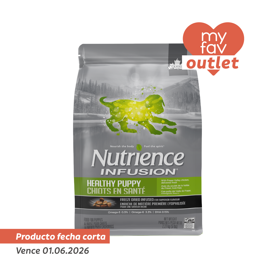 NUTRIENCE INFUSION PUPPY 2,27KG FECHA CORTA 01.06.2026