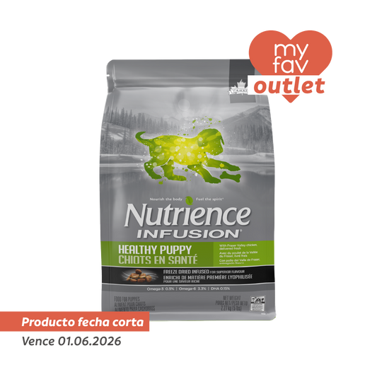 NUTRIENCE INFUSION PUPPY 2,27KG FECHA CORTA 01.06.2026
