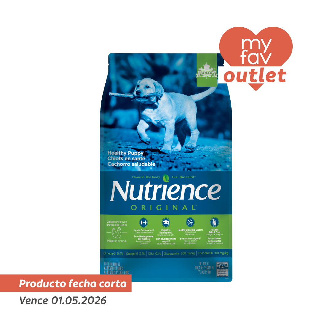 NUTRIENCE ORIGINAL PUPPY 11,5 KG FECHA CORTA 01.05.2026