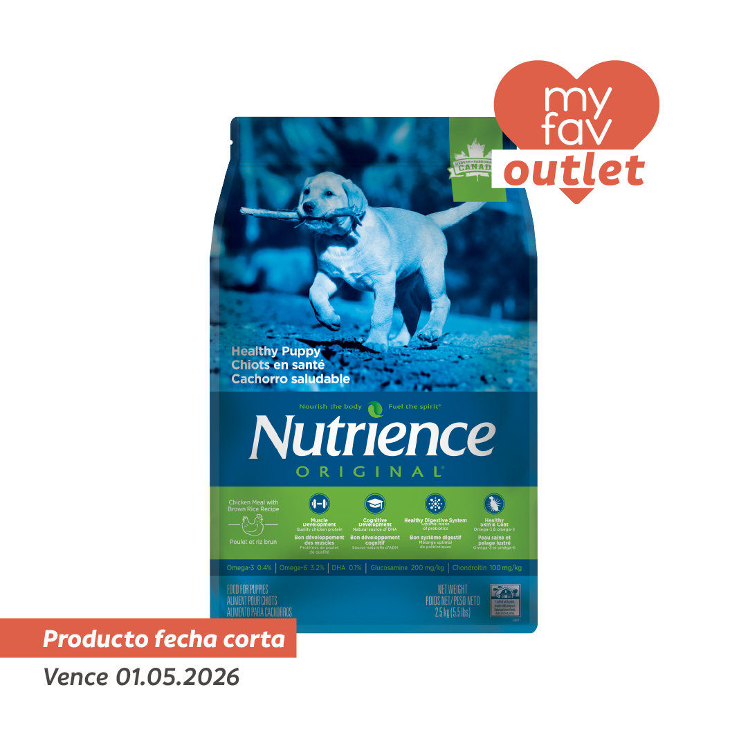 NUTRIENCE ORIGINAL PUPPY 2,5KG FECHA CORTA 01.05.2026