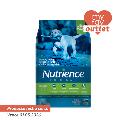 NUTRIENCE ORIGINAL PUPPY 2,5KG FECHA CORTA 01.05.2026