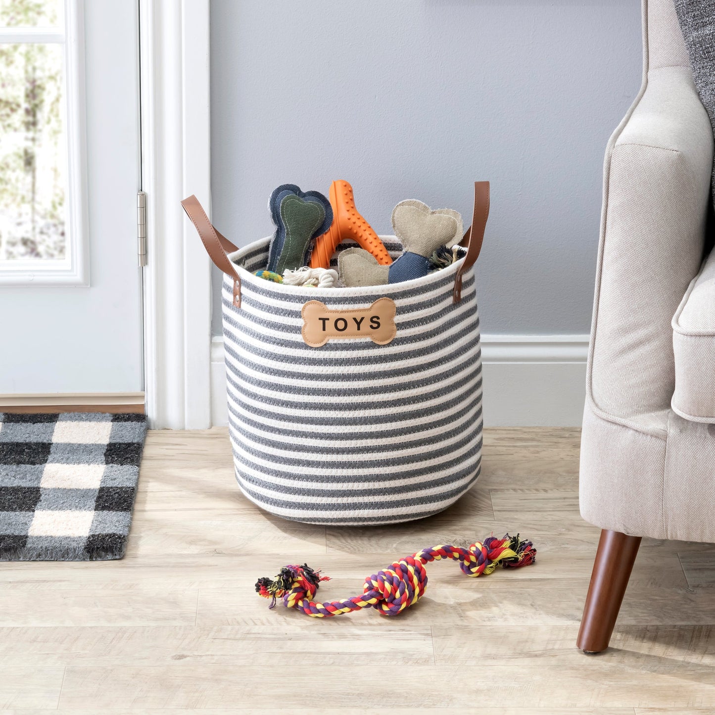 Parklife Designs Cesta De Juguetes Sienna