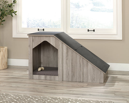 Sauder Pet Home Casa Para Perros Rufus Con Rampa